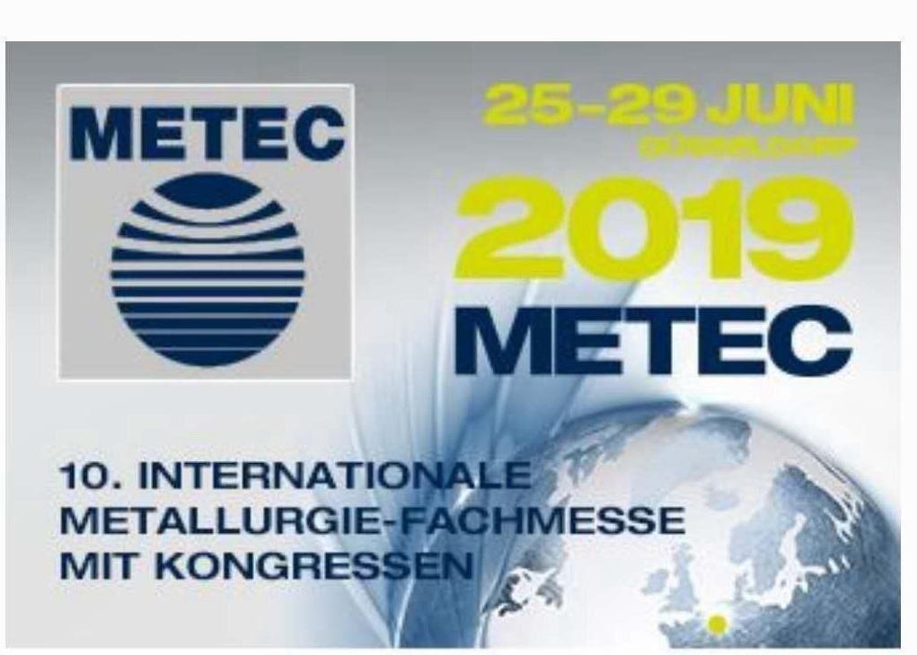 Our company will participate in the 2019 Dusseldorf Metallur